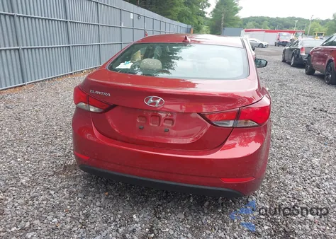 2016 Hyundai Elantra Se from USA, damaged, VIN 5NPDH4AE1GH726488